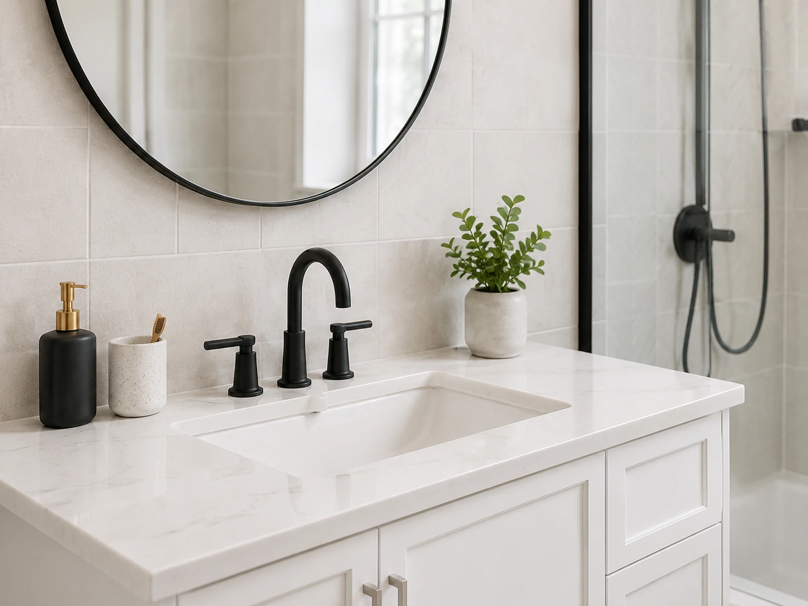 Bathroom repairs and caulking